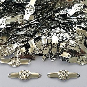 ACESSÓRIOS EM AÇO INOXIDÁVEL- PLAQUINHA DESENHADA ANJINHO 7X22MM - (AÇO1418) ACAC000039
