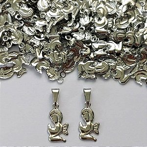 PINGENTE EM AÇO INOXIDÁVEL- PINGENTE ANJINHO 7MM - COMPOSIÇÃO: AÇO INOXIDÁVEL - (AÇO1757) ACPG000076