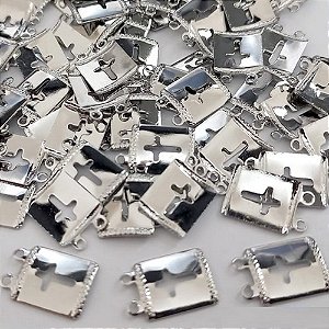 ACESSÓRIO EM AÇO INOXIDÁVEL - ACESSÓRIO PARA ESCAPULÁRIO CRUZ 9X11MM - (AÇO0328) ACAC000057