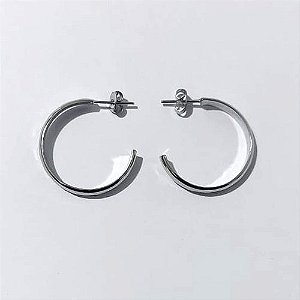 BRINCO EM AÇO INOXIDÁVEL - BRINCO ARGOLA 4X26MM (ARGI0310) - COMPOSIÇÃO: AÇO INOXIDÁVEL - (AÇO2240) - ACBR000503