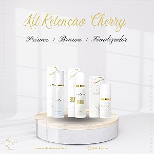 Kit Retenção Cherry (Primer + Bruma + Finalizador)