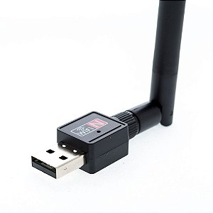 Adaptador USB Wireless N Wi-Fi 150Mbps com Antena Externa