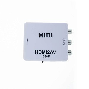 Conversor HDMI para AV com áudio