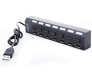 Hub USB 2.0 7 portas