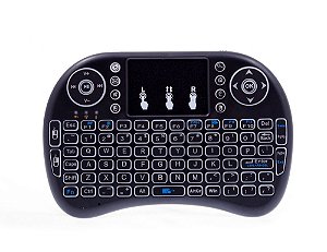 Mini Teclado sem fio com Tochpad