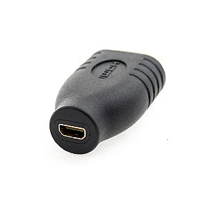 Plug Adaptador HDMI Macho para Micro HDMI fêmea