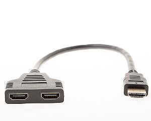 Cabo Splitter HDMI 2 saídas