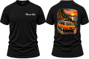 Camiseta VW Brasília Por do Sol - UNISSEX