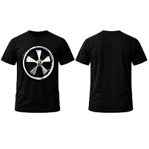 Camiseta roda Fuchs - UNISSEX