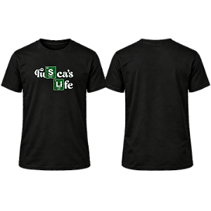 Camiseta Fusca's Life frente - UNISSEX