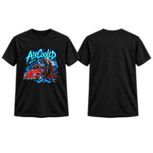 Camiseta Aircooled Fusca vermelho - UNISSEX