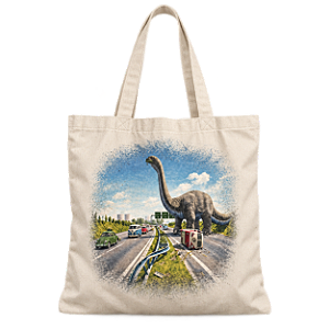 Ecobag Dinossauro Retro