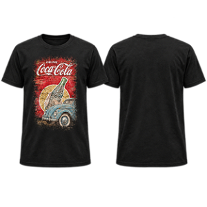 Camiseta Fusca Coca Cola - UNISSEX