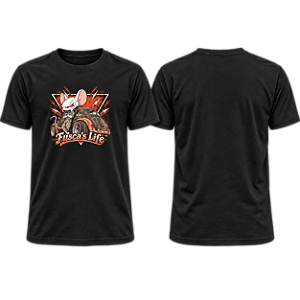Camiseta Aircooled Fusca's Life Rato - UNISSEX