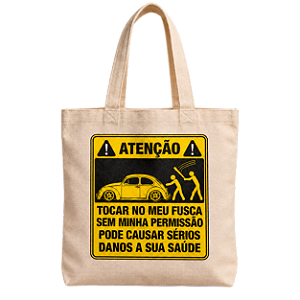Ecobag Não mexa no meu fusca