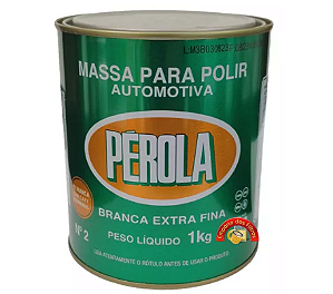 MASSA PARA POLIR Nº 2 BASE SOLVENTE  PÉROLA 1 Kg