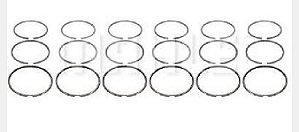 ANÉIS DE MOTOR STD OM352A 6 CILINDROS - (SLC6414 / A48279 / 001938)