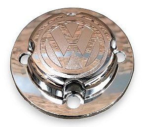 SOBRE TAMPA CUBO DIANTEIRO ESTAMPADA (CROMADA) - VOLKSWAGEN WORKER / TITAN (STC1017 / 10288)