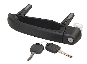 MAÇANETA EXTERNA DA PORTA LADO DIREITO COM CHAVE - VOLKSWAGEN CONSTELLATION (2R2837206 / 503460)