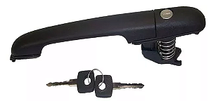 MAÇANETA EXTERNA DA PORTA LADO ESQUERDO / LADO DIREITO DIANTEIRO / TRASEIRO COM CHAVE - MERCEDES / VANS / SPRINTER / AXOR / ATEGO (0007601359 / 001836)