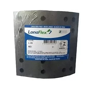 LONAS DE FREIO DIANTEIRO / TRASEIRO - L224