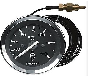 RELÓGIO TEMPERATURA MECÂNICO 40-110°C REDONDO CABO 2 METROS - MERCEDES (302402)