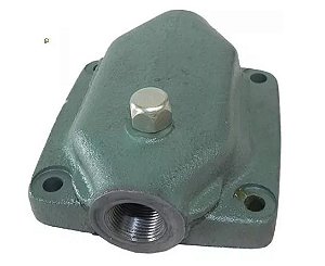 CABECOTE COMPRESSOR AR 94MM INTEGRADO - MERCEDES OM352 / OM364 / OM366 / 1111 / 1113 / 1114 / 1115 / 1116 / 1117 / 1118 / 1313 / 1513 / 1318 / 2013 / 2213 - (3521300319 / 001279)