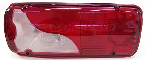 LANTERNA TRASEIRA ESQUERDA COM SOQUETE LATERAL - SCANIA TODOS P/G/R SÉRIE 4 (1756754 / 007438)