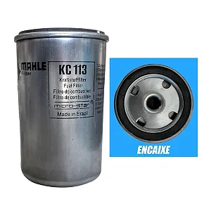 FILTRO DE COMBUSTÍVEL (KC113 - DIESEL) BLINDADO - IVECO / SCANIA / VOLVO