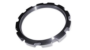 PORCA CARCAÇA EIXO TRASEIRO 88X1,5X105 USINADA -MERCEDES (3463560126 / 004157)