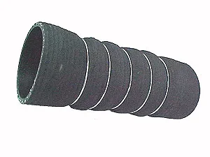 MANGUEIRA INTERCOOLER 80/85X230 5 ANÉIS AÇO PRETO FRIO - MERCEDES (6965007175 / 003376)