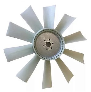 HÉLICE MOTOR MERCEDES 10 PÁS PLÁSTICA - OM352 / 1113 / 1114 / 1313 / 1316 / 1513 / 1514 / 1516 (3442057106 / 000653)