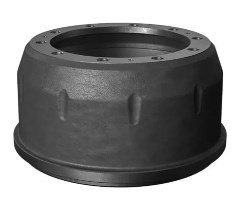 TAMBOR FREIO TRASEIRO 10 FUROS 23MM - MERCEDES FREIO AR HL5 3014230101 3718  FRUM