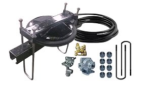 KIT SUSPENSOR LEVANTAR EIXO CARRETA CAMINHÃO CARRETA 1020MM COM KIT DE MONTAGEM