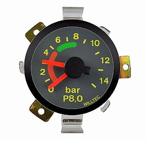 RELOGIO MANOMETRO AR DUPLO (ROSCA INTERNA)10,0 BAR - MERCEDES (W03050 / 0015426908 / 508510)