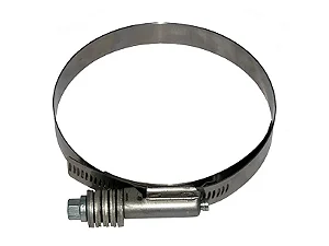 ABRAÇADEIRA MANGUEIRA INTERCOOLER 118X130X15MM INOX - MERCEDES (3849977690 / 516041)