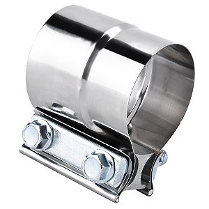 ABRAÇADEIRA ESCAPE 90MM OU 3,5POL INOX - MERCEDES (9704920040 / 003274)