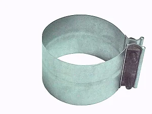 ABRAÇADEIRA TUBO FLEXÍVEL ESCAPE 4" (105 MM) INOX LARGURA 51MM - MERCEDES / VOLKSWAGEN (3824920140 / 003329)