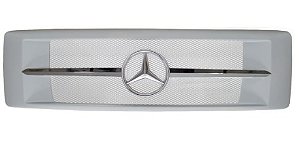 GRADE FRONTAL SUPERIOR (CINZA) COM ESTRELA COM FRISO MERCEDES  1620 / 1938
