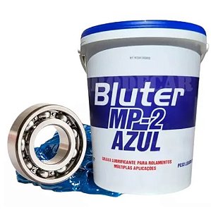 Graxa Azul De Lítio P/ Rolamentos Multiuso - Balde De 10kg