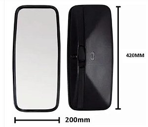 ESPELHO RETROVISOR EXTERNO C/ VIDRO PLANO LADO DIREITO/ESQUE (LS331)/(3848107116)