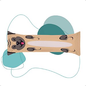 Xuxão Travesseiro De Corpo Mais Fronha Kit 2 Peças Dog