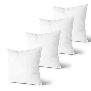 6 Seis Refis de Almofada Enchimento 50x50 cm Refil Ideal Para Sala e Quarto Bem Cheia e Macia