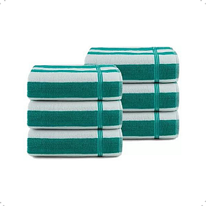 Kit Toalhas De Praia Piscina Banhão De Hotel 6 Pçs 1,5metros