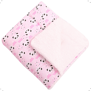 Manta De Bebe Sherpa Fofinho Estampas Lindas 80cm x 75cm