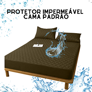 Capa Protetora Colchao Casal Padrao Matelado Impermeável