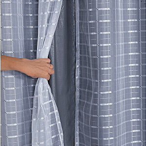Curtinas Blackout Com Forro 280cm x 160cm Pra Sala Corta Luz