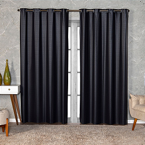 Cortina Blackout 100% Corta Luz PVC 280cm x 230cm Com Ilhos