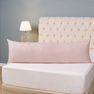 Fronha Para Travesseiro de Corpo Lisa 1,50x0,50 c/ Ziper