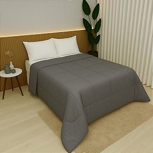 Edredom Solteiro Avulso Micropercal Liso Macio Confortável
